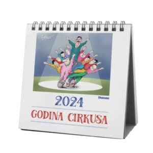 Stoni kalendar Corax: Godina cirkusa 2024.