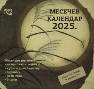 Mesečev kalendar za 2025.