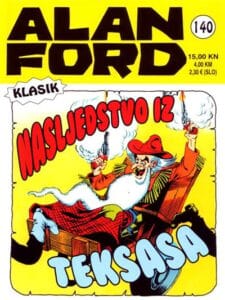Alan Ford klasik 140: Nasljedstvo iz Texasa