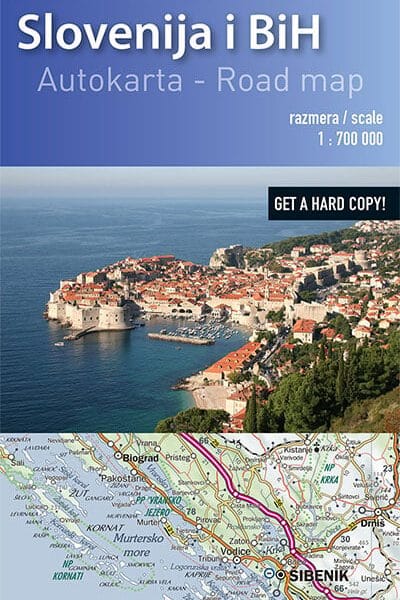 Auto karta Hrvatska