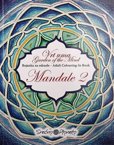 Bojanka vrt uma - mandale 2