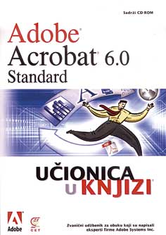 Adobe Acrobat 6.0 standard učionica u knjizi