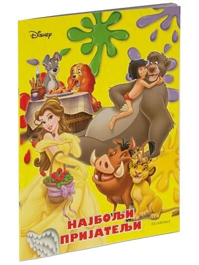 Disney - klasici: Najbolji prijatelji - bojanka