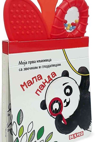 Moja knjižica sa zvečkom i glodalicom, mala panda