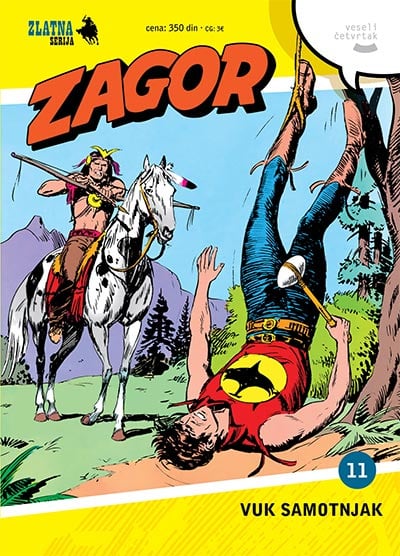 Zlatna serija 11 - Zagor: Vuk samotnjak (korica A)