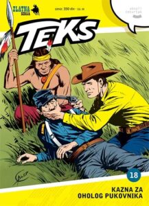 Zlatna serija 18 - Tex: Kazna za oholog pukovnika (korica A)