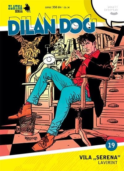 Zlatna serija 19 - Dylan Dog: Vila „Serena“ - Lavirint (korica A)