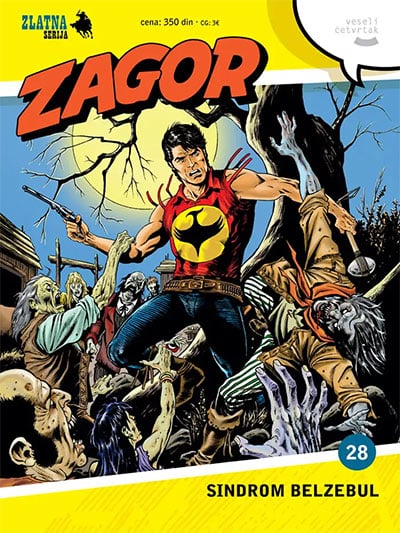 Zlatna serija 28 - Zagor: Sindrom belzebul (korica A)