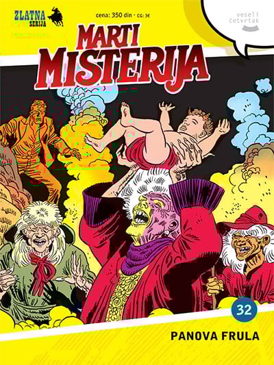 Zlatna Serija 32 - Marti Misterija: Panova frula (korica A)