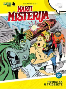 Zlatna serija 37: Marti Misterija Povratak u tridesete, korica A