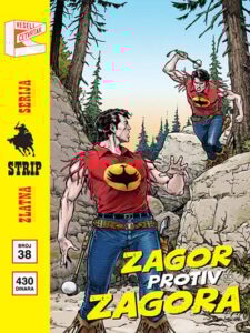 Zlatna serija 38: Zagor protiv Zagora, korica C
