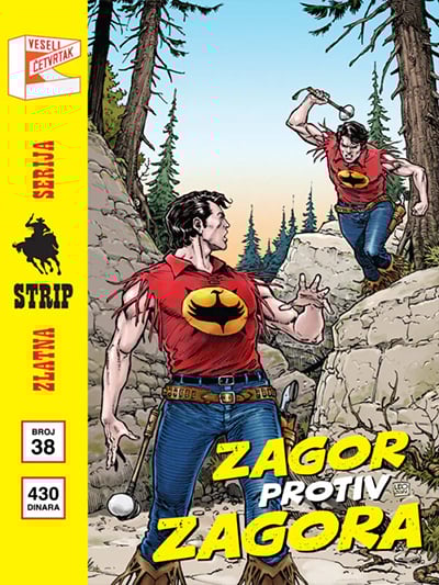 Zlatna serija 38: Zagor protiv Zagora, korica C