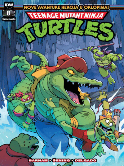 TMNT: Nove avanture heroja u oklopima br. 8